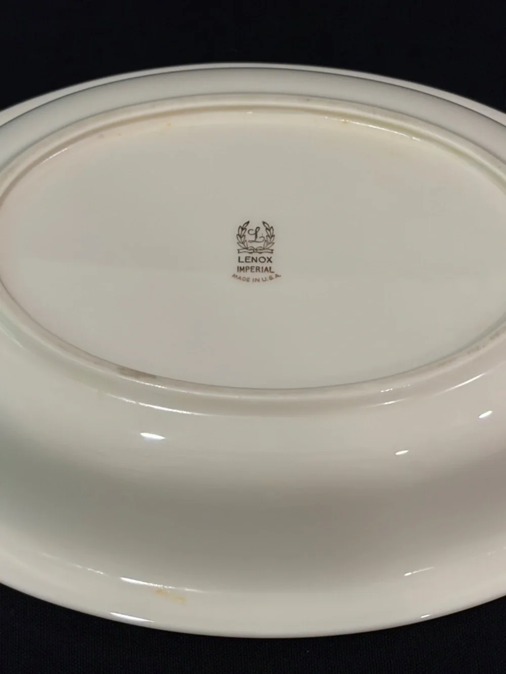 Vintage Lenox IMPERIAL P 338 Oval Vegetable Bowl 9 3/4” USA - Multiple Pristine!
